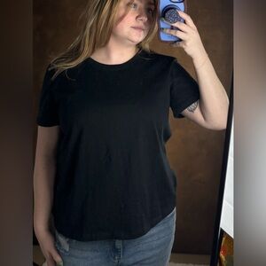 Everyday Black Short Sleeve Women's Tee